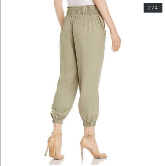 Ramy Brook New York Landry Tencel Green Jogger Pants, EUC, Size XS, MSRP $295 - Picture 2 of 13